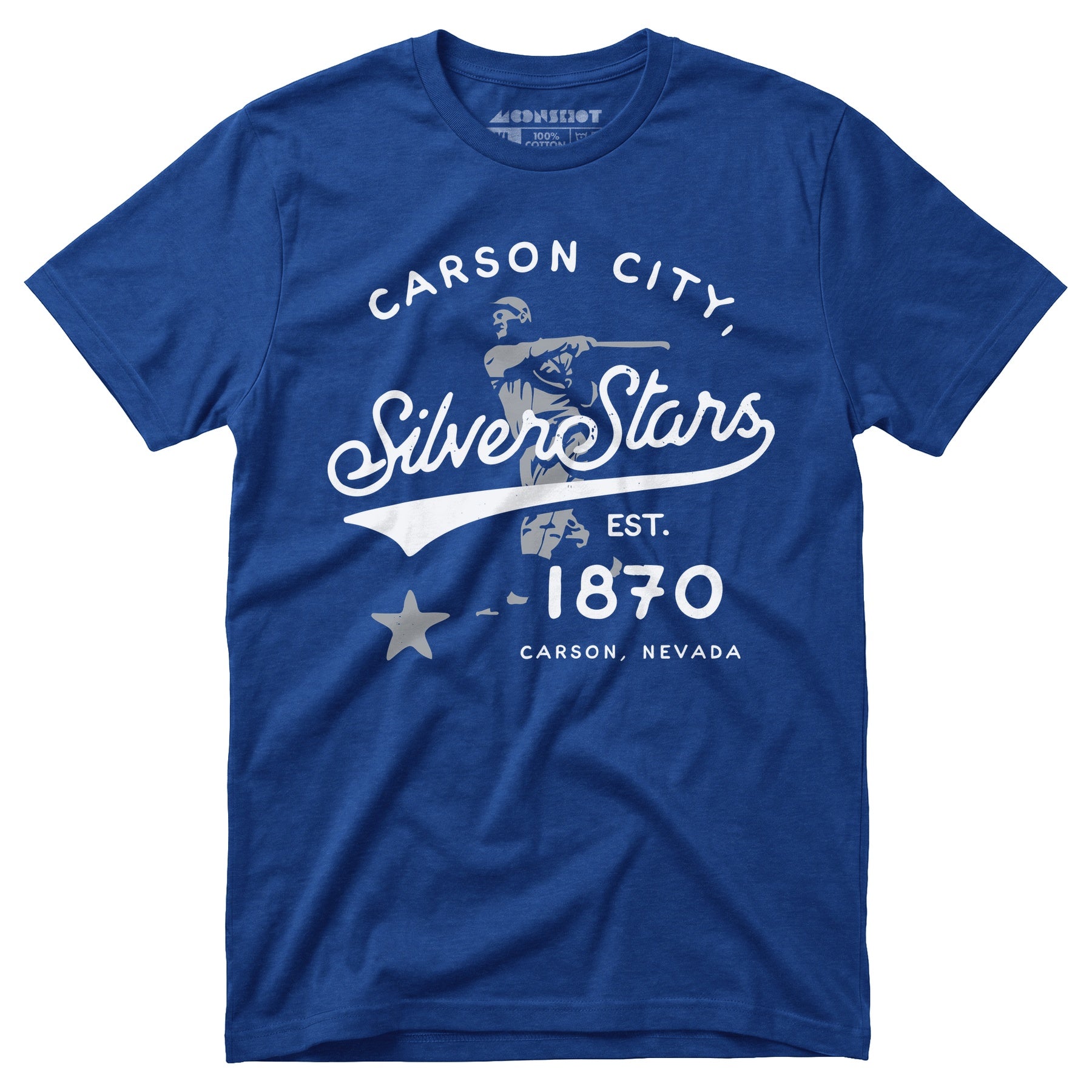 Carson City Silver Stars - Nevada - Vintage Defunct Baseball Teams - Unisex T-Shirt
