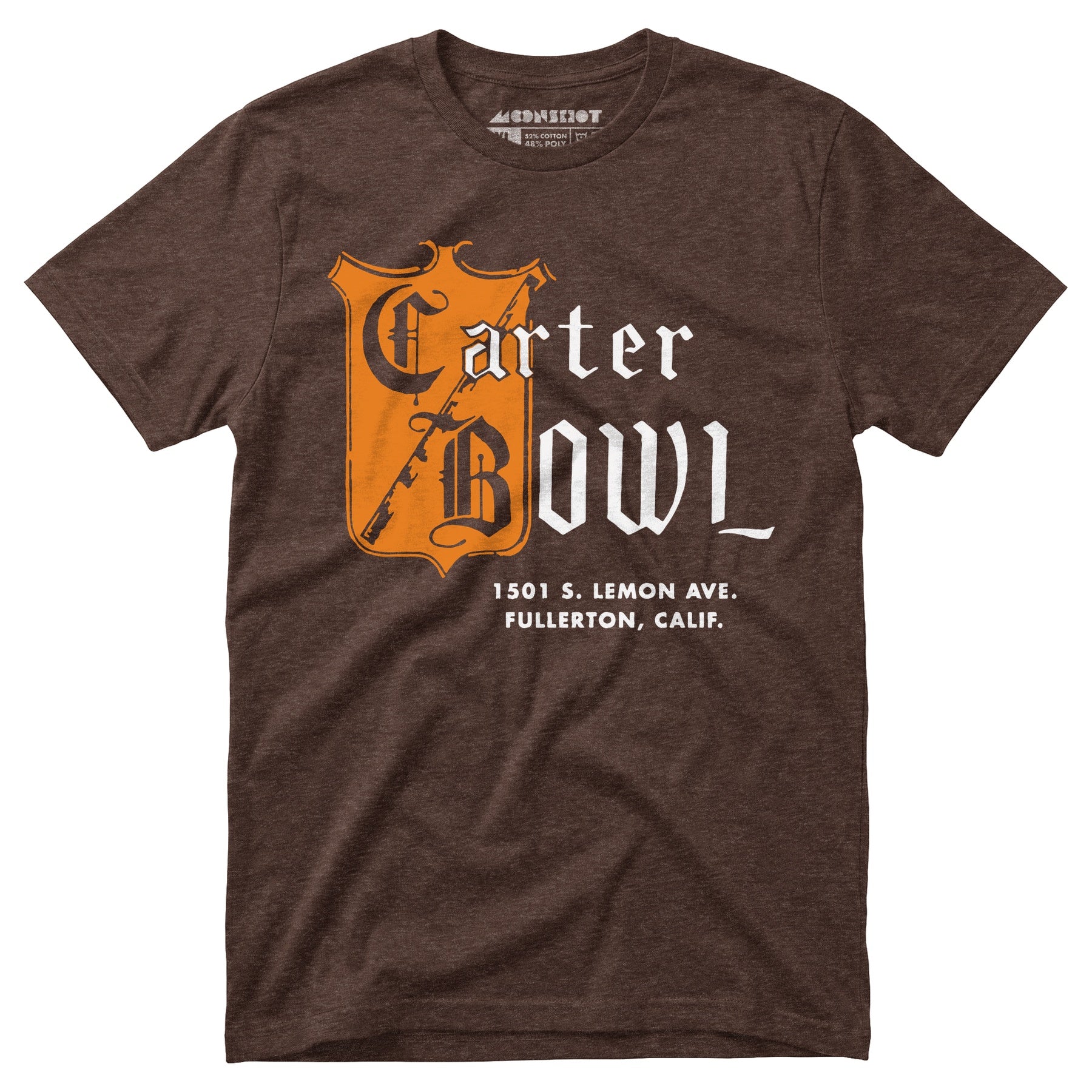 Carter Bowl - Fullerton, CA - Vintage Bowling Alley - Unisex T-Shirt