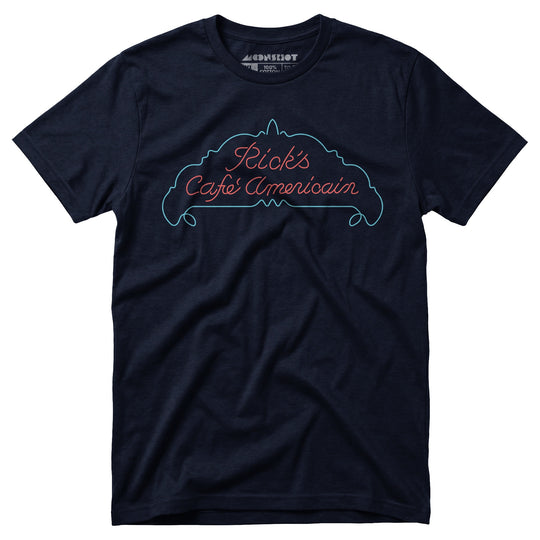 Casablanca - Rick's Cafe Americain - Unisex T-Shirt