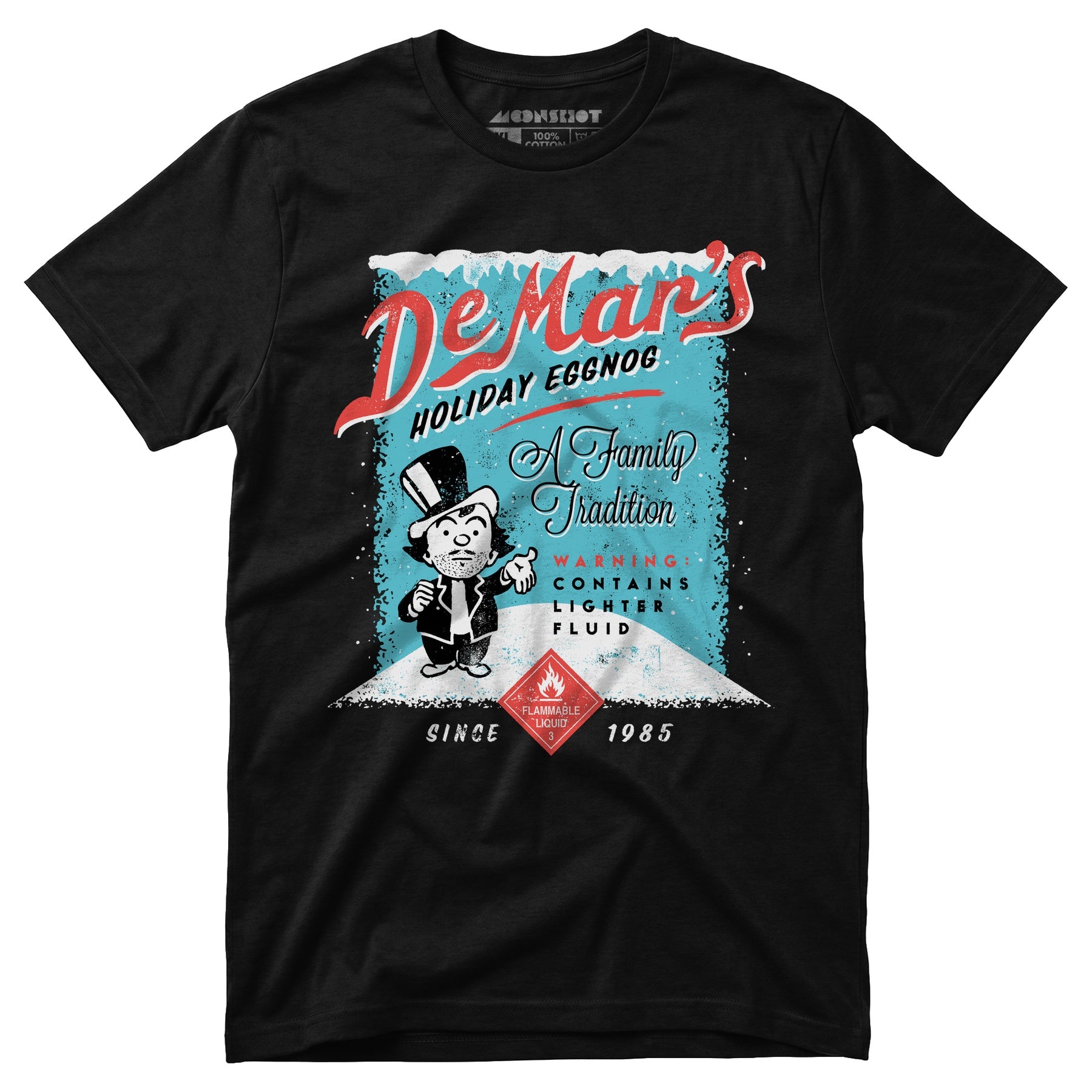 Charles DeMar's Eggnog with Lighter Fluid - Unisex T-Shirt