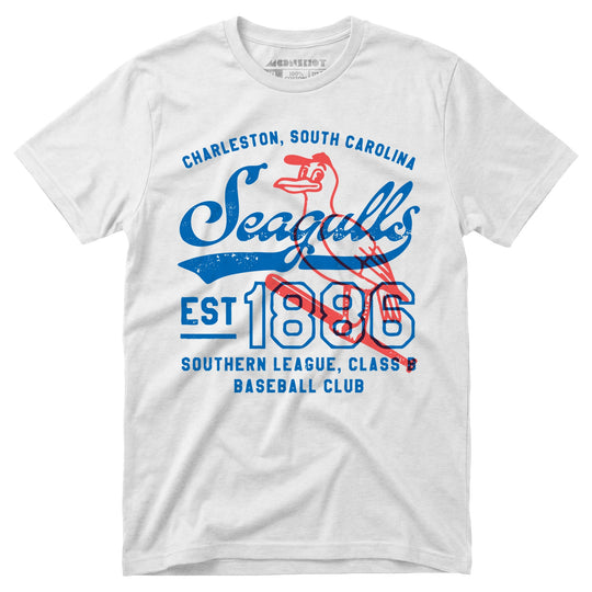Charleston Seagulls - South Carolina - Vintage Defunct Baseball Teams - Unisex T-Shirt