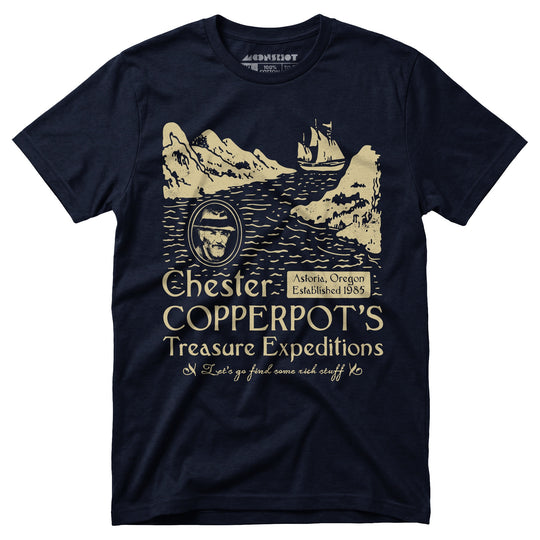 Chester Copperpot's Treasure Expeditions - Unisex T-Shirt