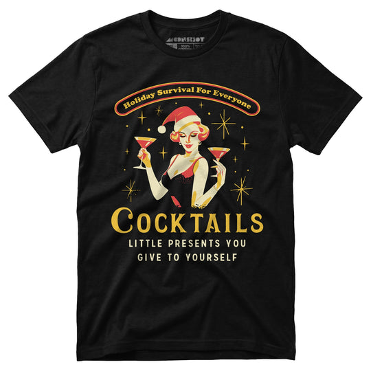 Christmas Cocktails - Unisex T-Shirt