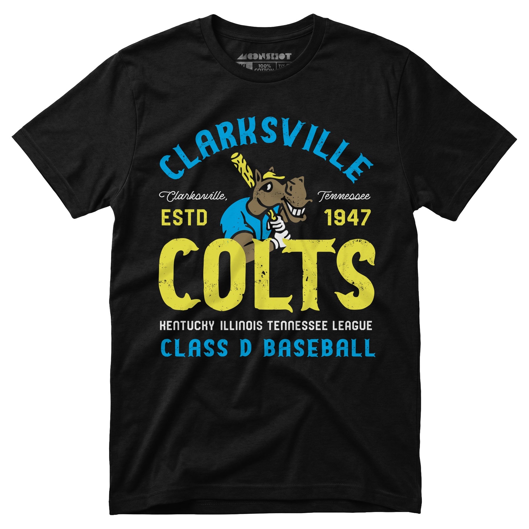 Clarksville Colts - Tennessee - Vintage Defunct Baseball Teams - Unisex T-Shirt