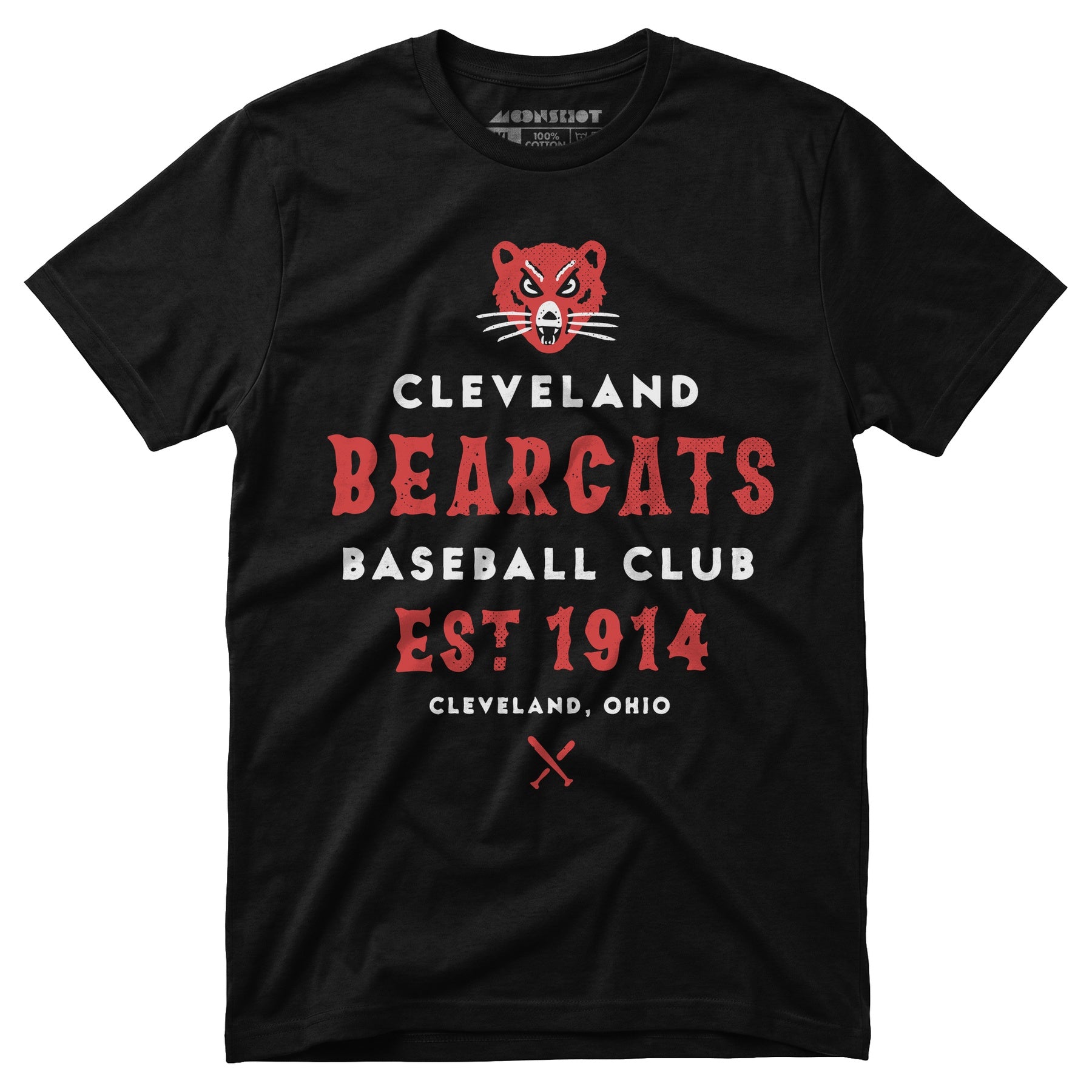 Cleveland Bearcats - Ohio - Vintage Defunct Baseball Teams - Unisex T-Shirt