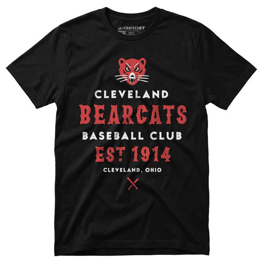 Cleveland Bearcats - Ohio - Vintage Defunct Baseball Teams - Unisex T-Shirt