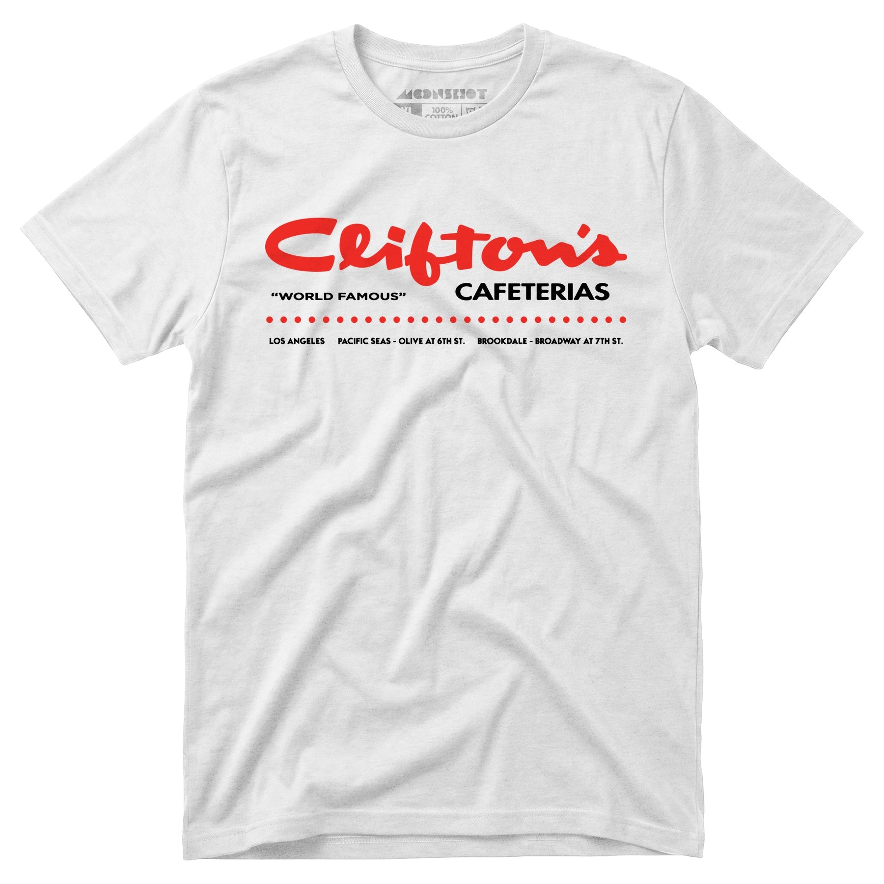 Clifton's Cafeterias - Los Angeles, CA - Vintage Restaurant - Unisex T-Shirt