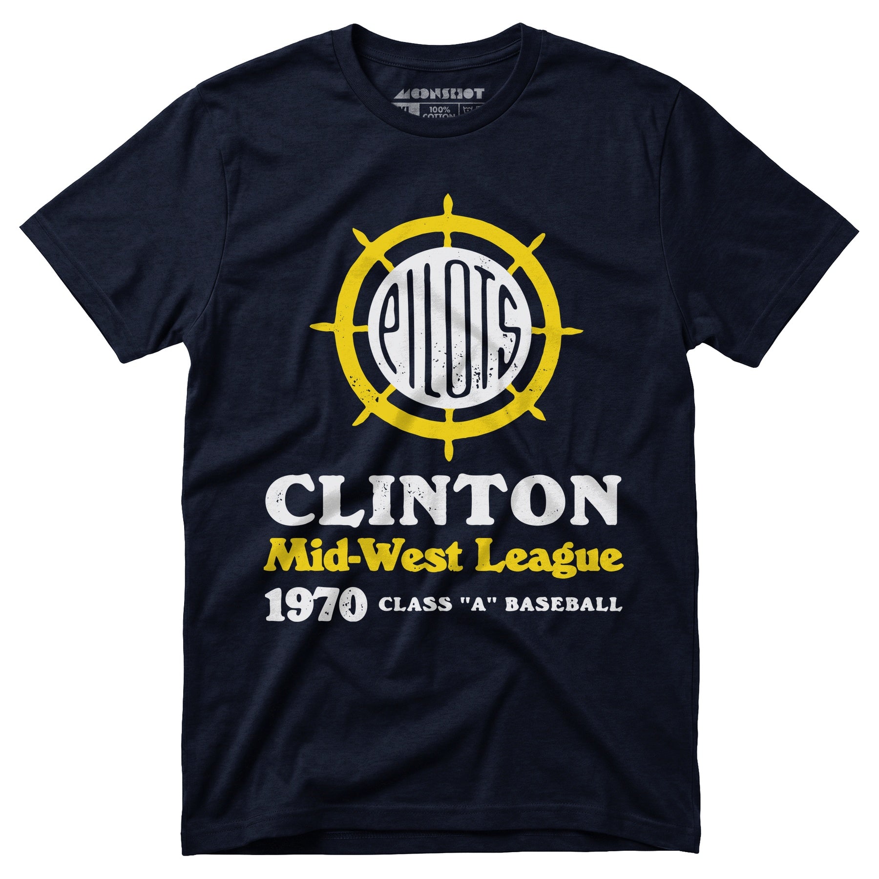 Clinton Pilots - Iowa - Vintage Defunct Baseball Teams - Unisex T-Shirt