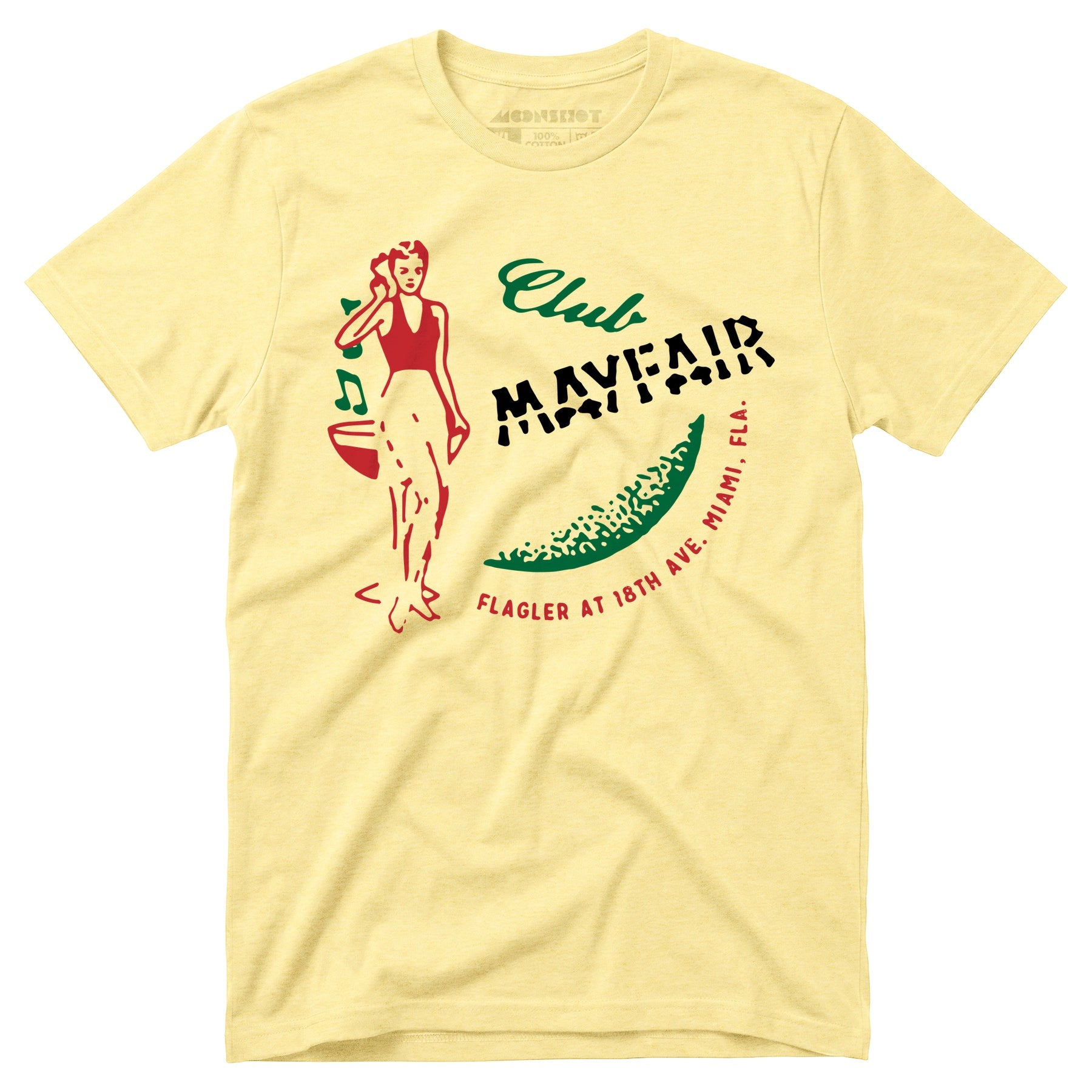 Club Mayfair - Miami, FL - Vintage Restaurant - Unisex T-Shirt