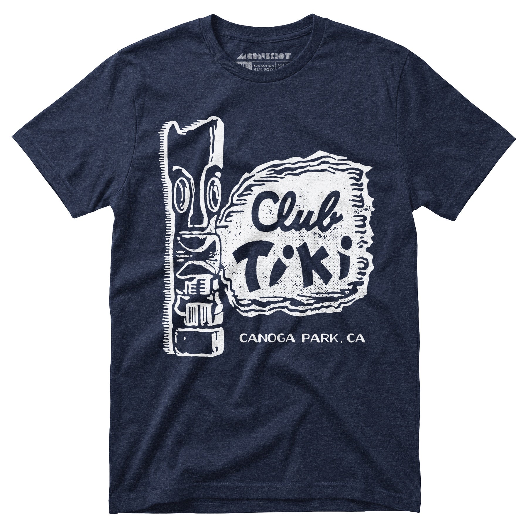 Club Tiki - Canoga Park, CA - Vintage Tiki Bar - Unisex T-Shirt