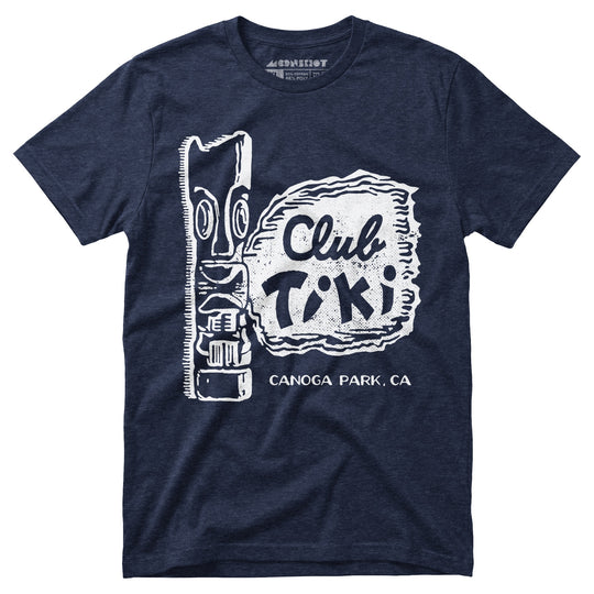 Club Tiki - Canoga Park, CA - Vintage Tiki Bar - Unisex T-Shirt