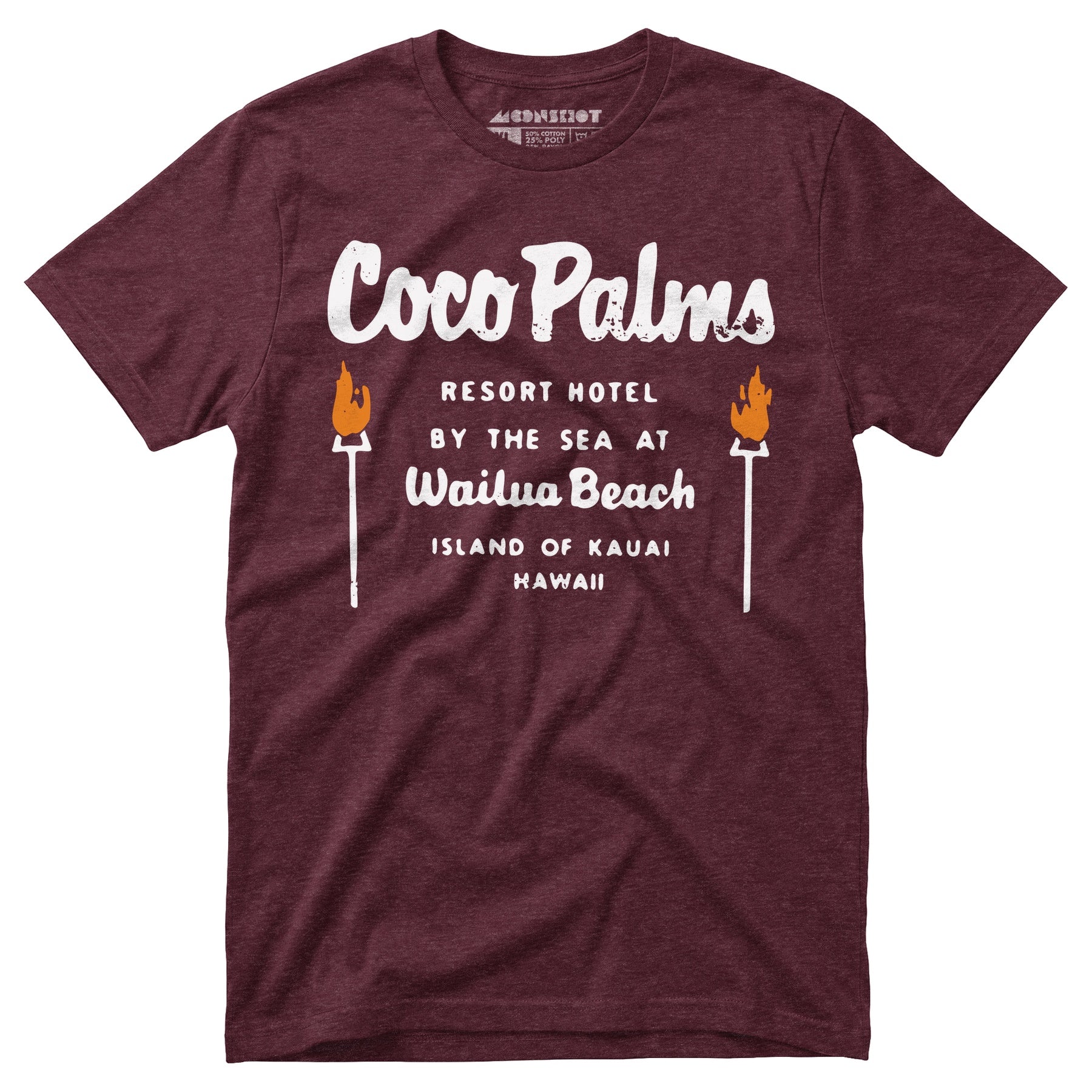 Coco Palms - Hawaii - Vintage Tiki Bar - Unisex T-Shirt
