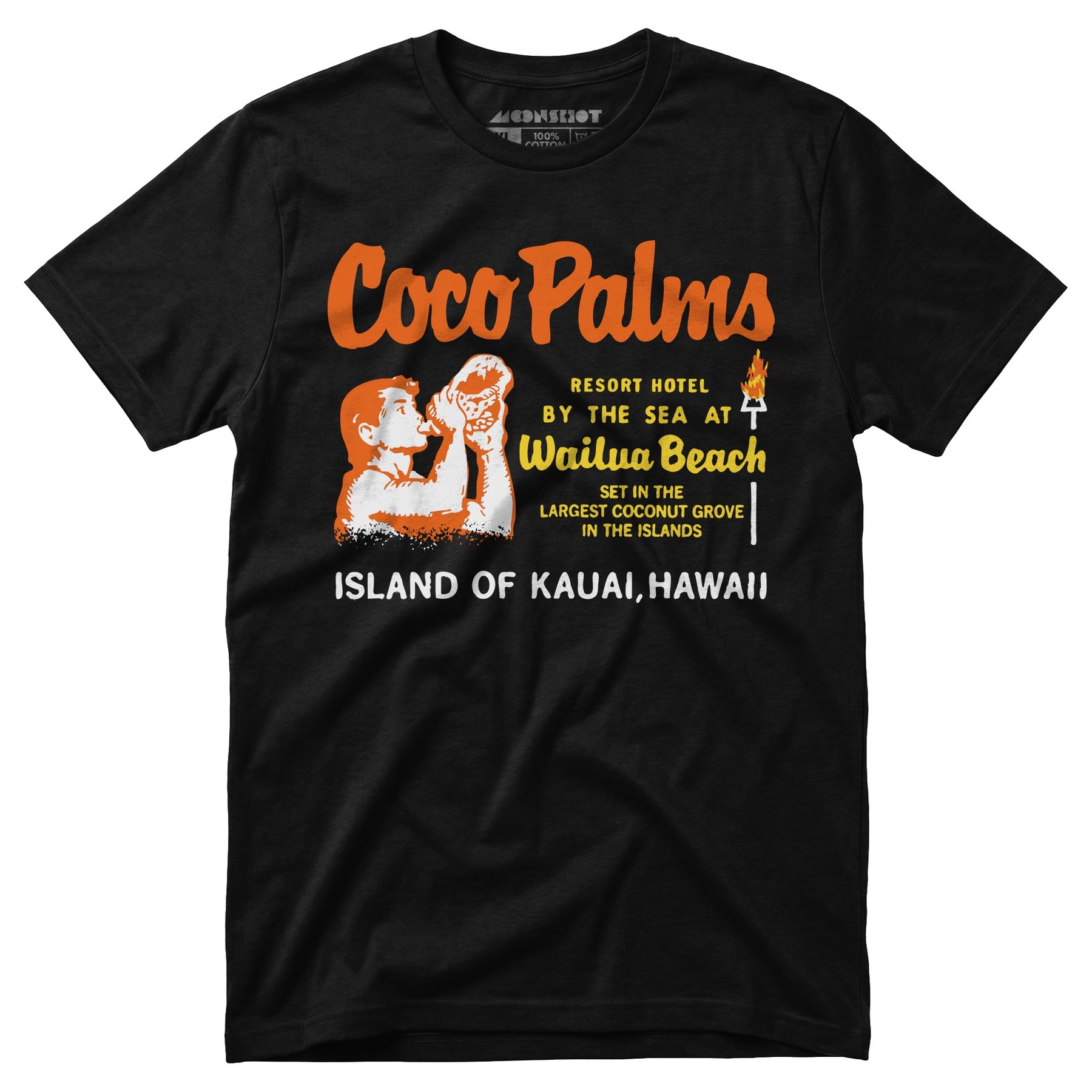 Coco Palms v2 - Hawaii - Vintage Tiki Bar - Unisex T-Shirt