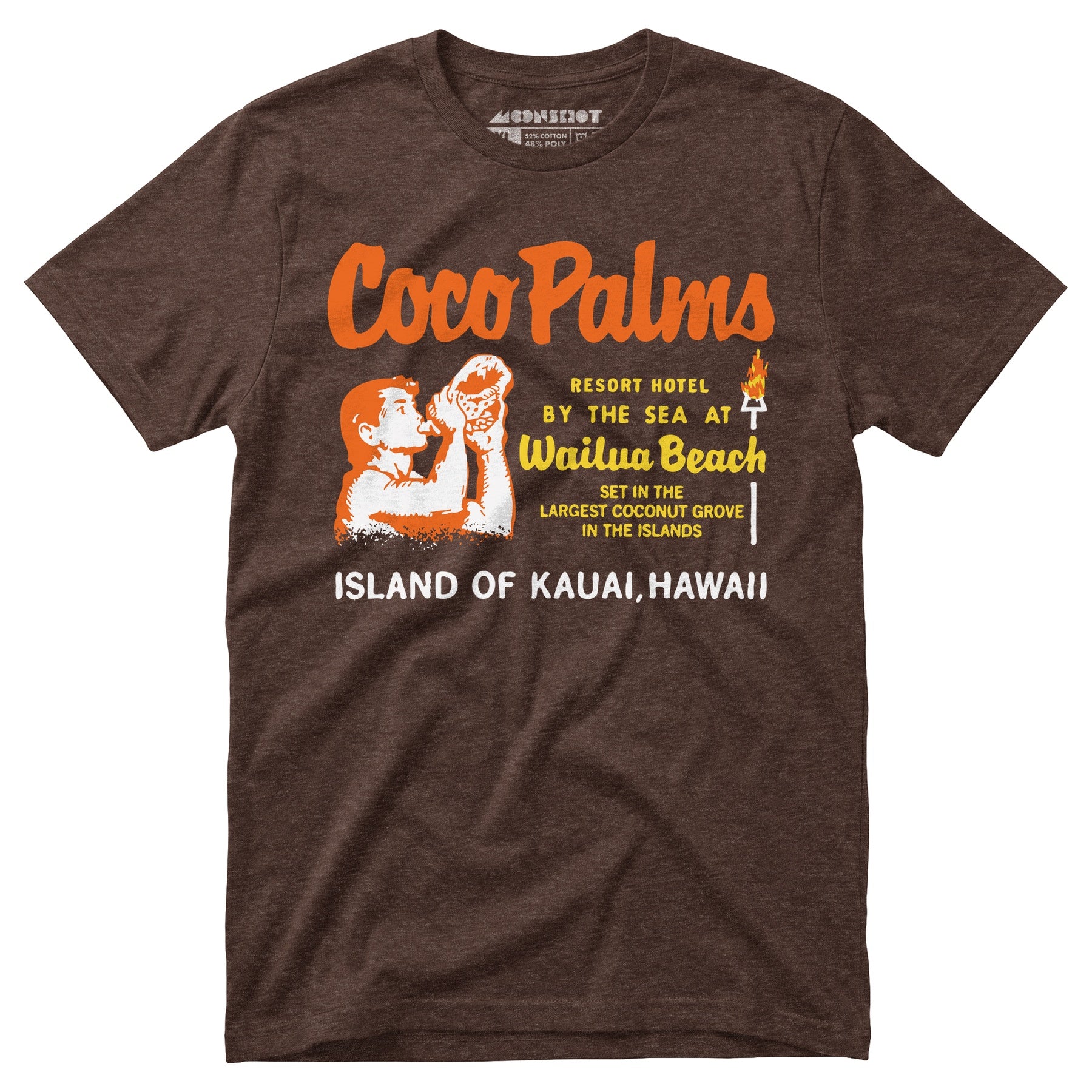 Coco Palms v2 - Hawaii - Vintage Tiki Bar - Unisex T-Shirt