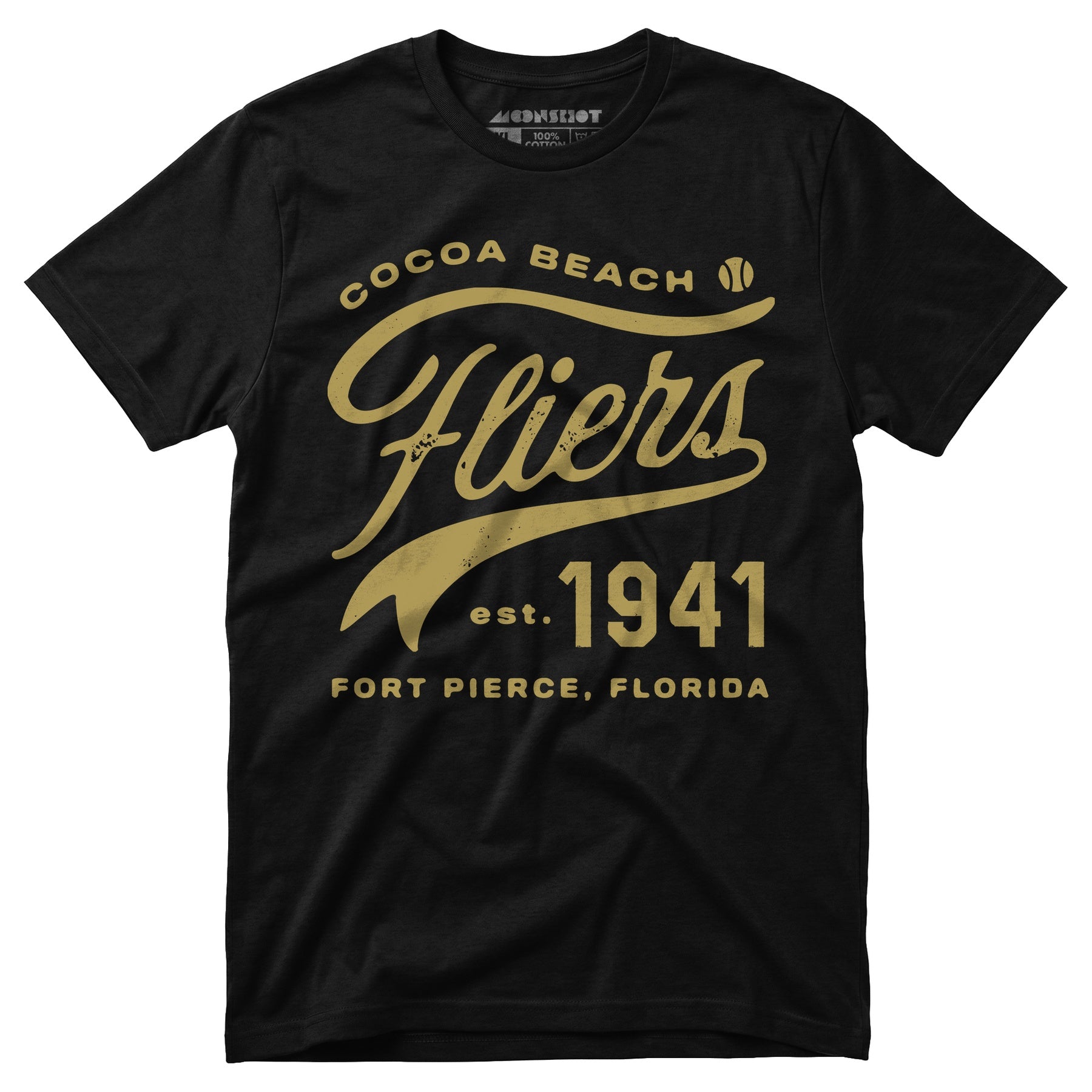 Cocoa Beach Fliers - Florida - Vintage Defunct Baseball Teams - Unisex T-Shirt