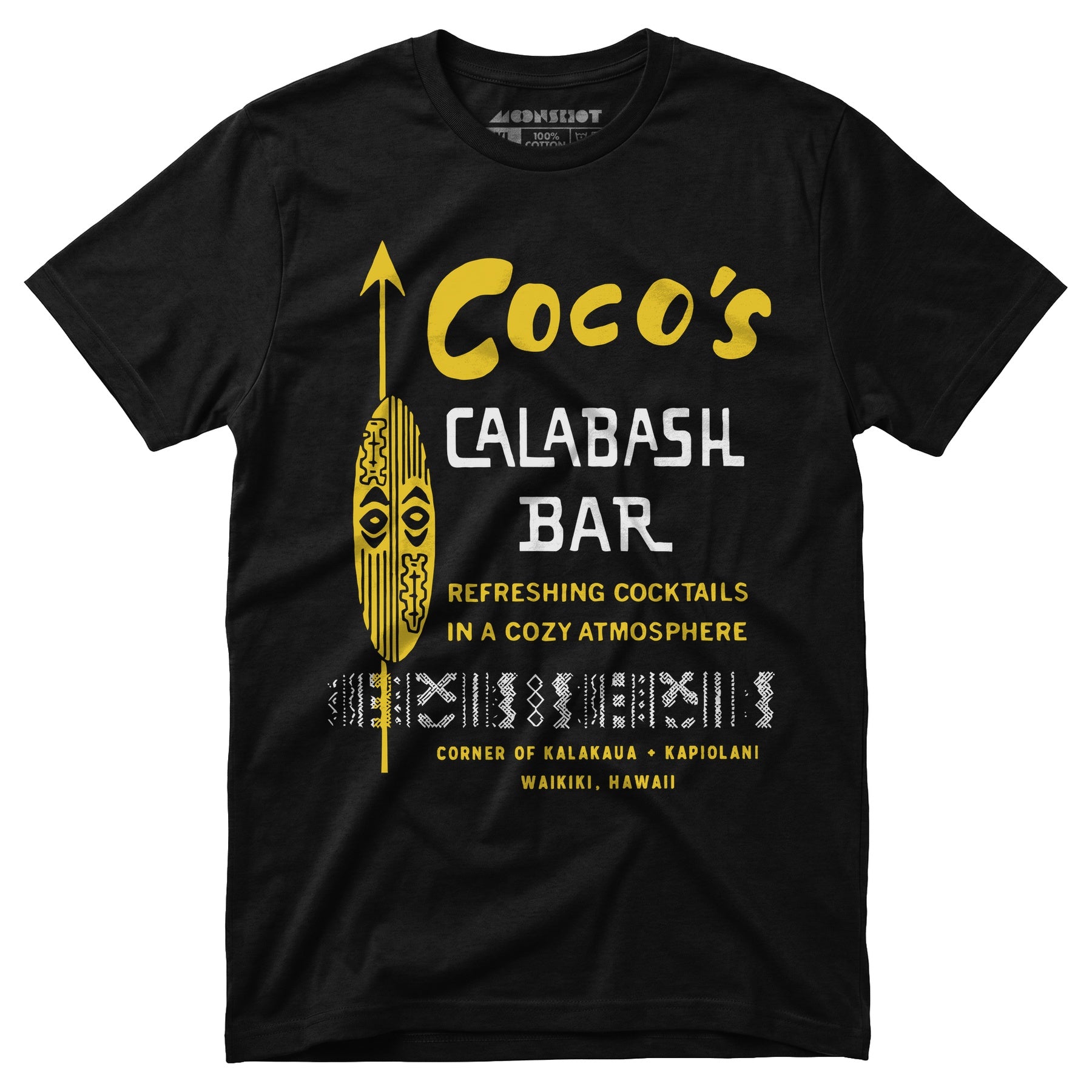 Coco's Calabash Bar - Waikiki, HI - Vintage Tiki Bar - Unisex T-Shirt