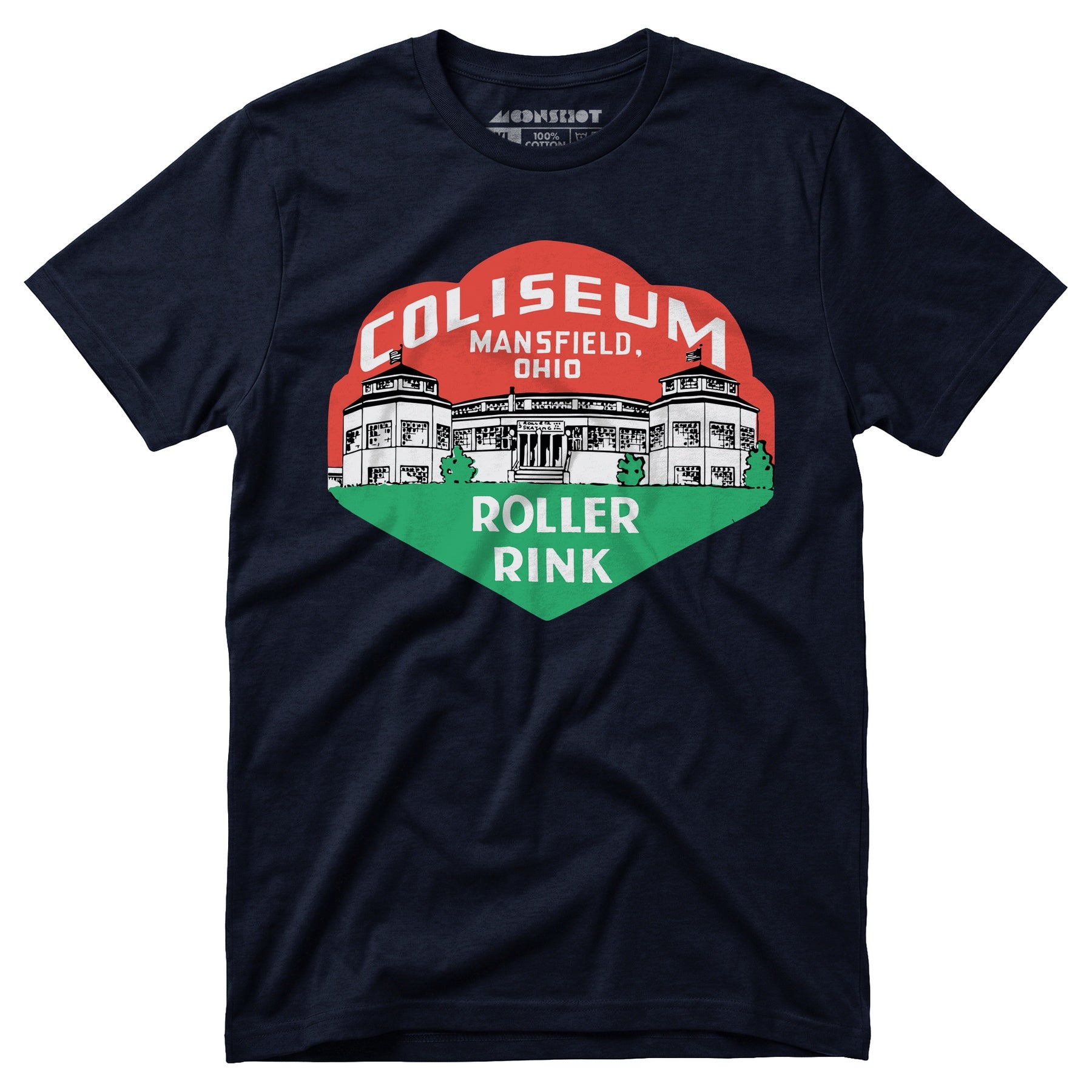 Coliseum - Mansfield, OH - Vintage Roller Rink - Unisex T-Shirt