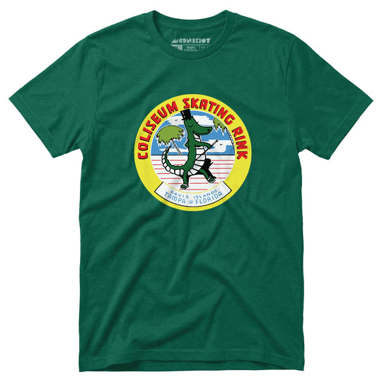 Coliseum - Tampa, FL - Vintage Roller Rink - Unisex T-Shirt