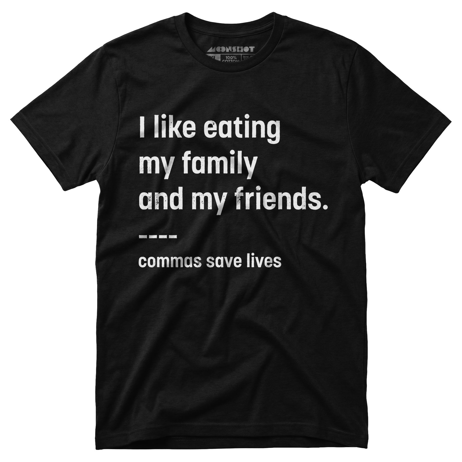 Commas Save Lives - Unisex T-Shirt