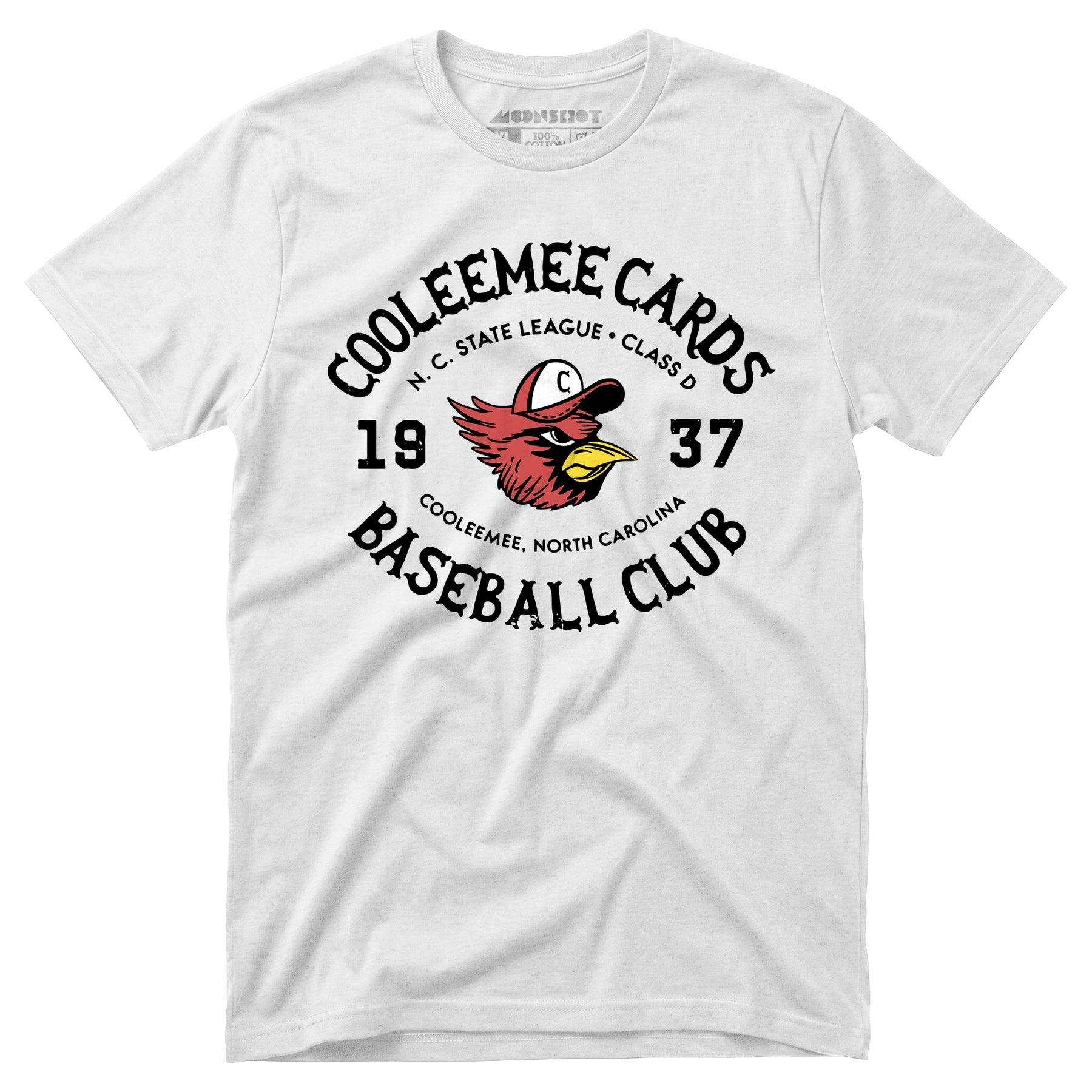 Cooleemee Cards - North Carolina - Vintage Defunct Baseball Teams - Unisex T-Shirt