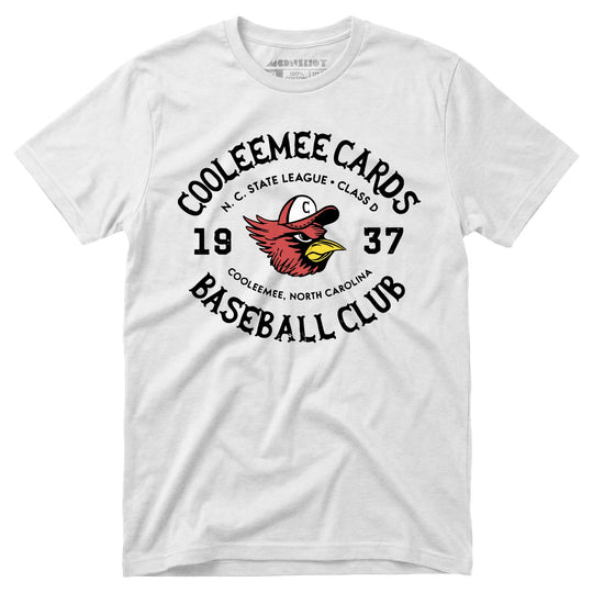 Cooleemee Cards - North Carolina - Vintage Defunct Baseball Teams - Unisex T-Shirt