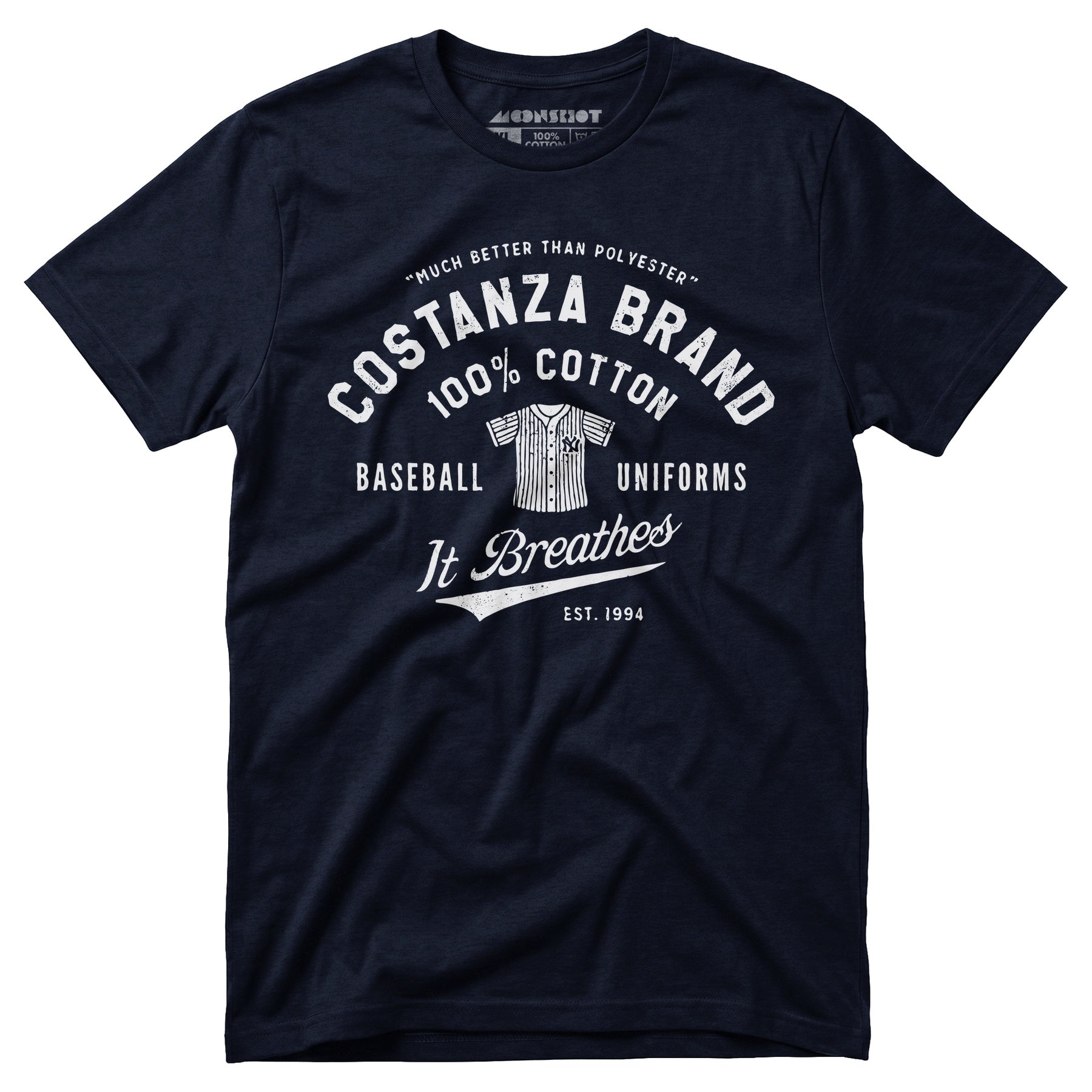 Costanza Brand Cotton Baseball Uniforms - Unisex T-Shirt