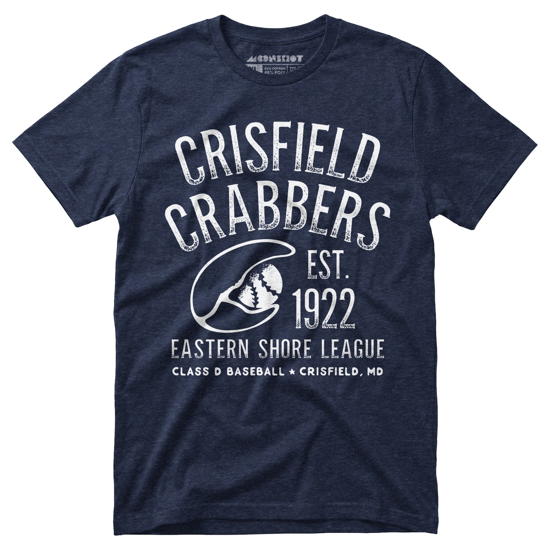 Crisfield Crabbers - Maryland - Vintage Defunct Baseball Teams - Unisex T-Shirt