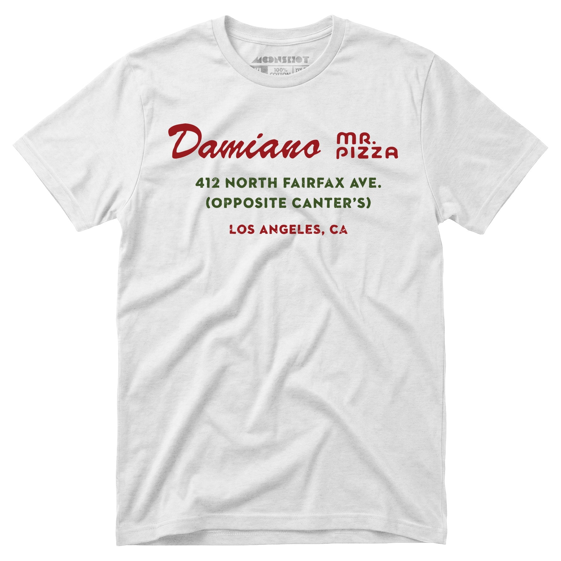 Damiano Mr. Pizza - Los Angeles, CA - Vintage Restaurant - Unisex T-Shirt