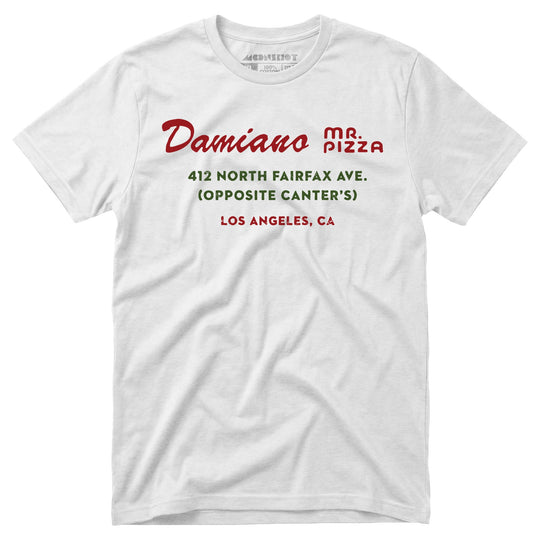 Damiano Mr. Pizza - Los Angeles, CA - Vintage Restaurant - Unisex T-Shirt