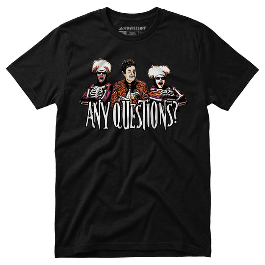 David S. Pumpkins - Any Questions? - Unisex T-Shirt