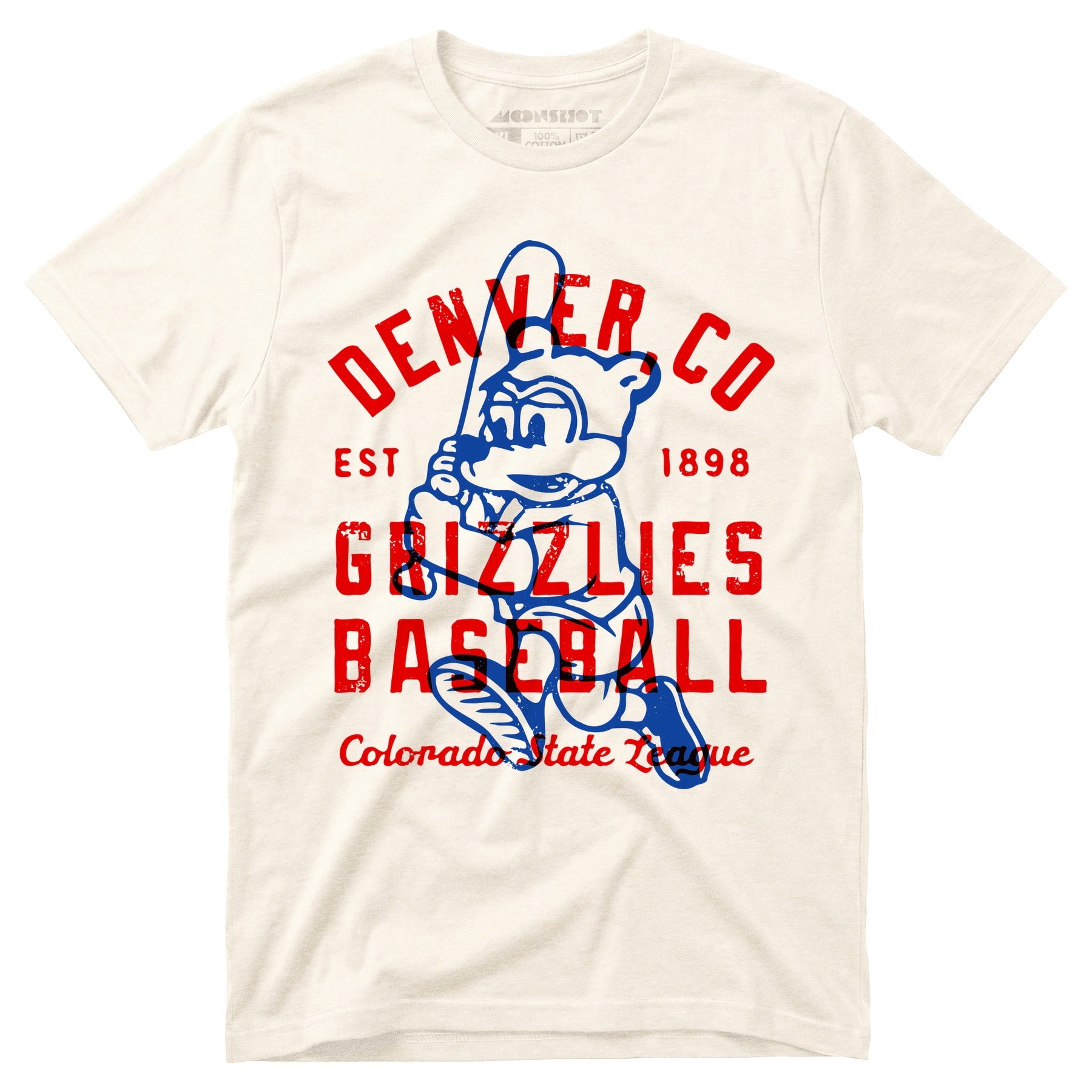 Denver Grizzlies - Colorado - Vintage Defunct Baseball Teams - Unisex T-Shirt