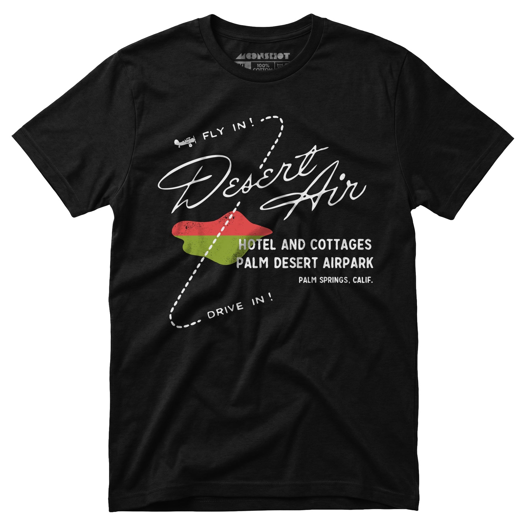 Desert Air Hotel & Cottages - Vintage Palm Springs, CA - Unisex T-Shirt