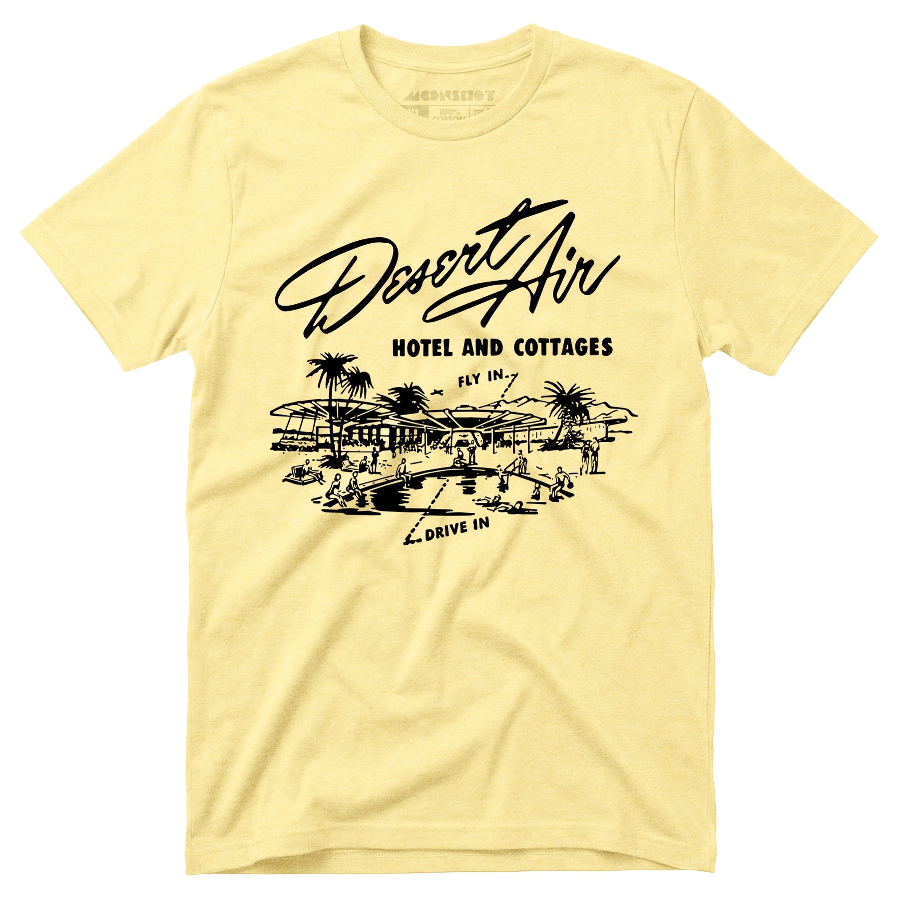 Desert Air Hotel & Cottages v2 - Vintage Palm Springs, CA - Unisex T-Shirt