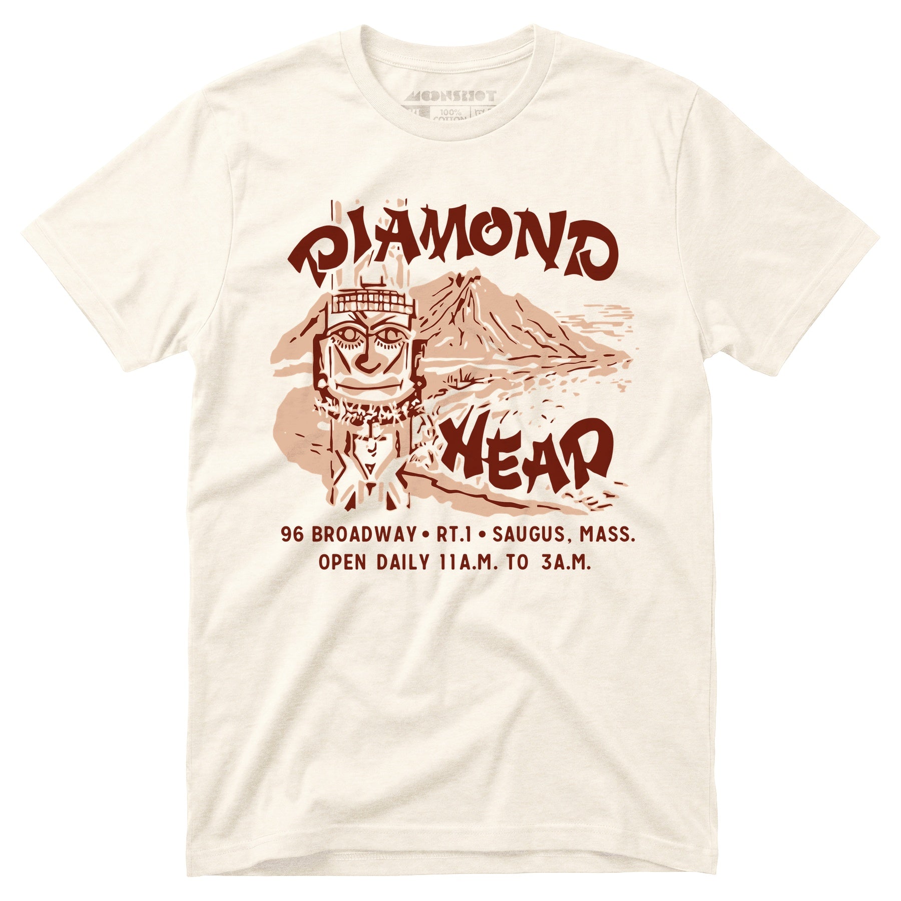 Diamond Head - Saugus, MA - Vintage Tiki Bar - Unisex T-Shirt