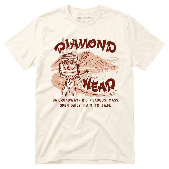 Diamond Head - Saugus, MA - Vintage Tiki Bar - Unisex T-Shirt