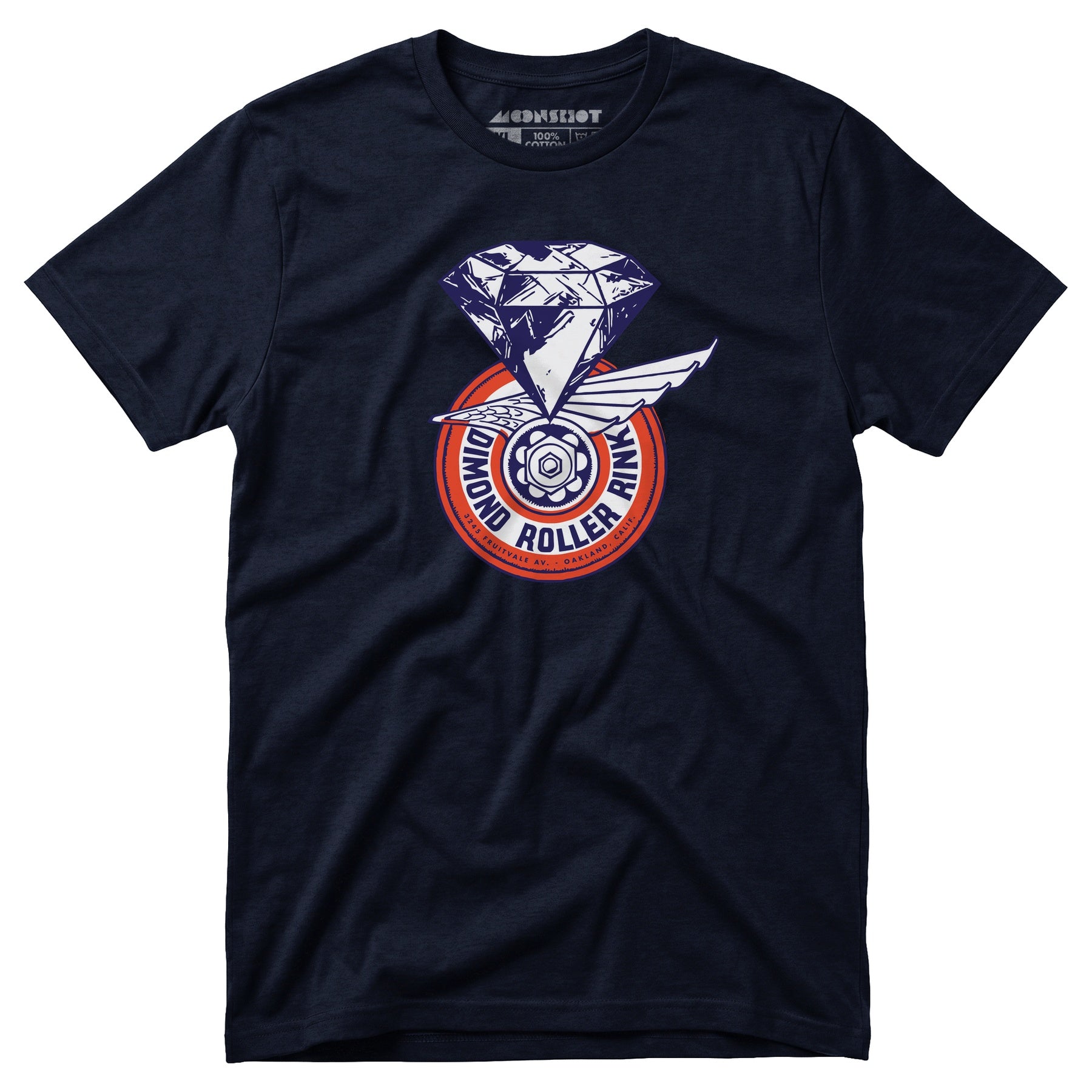 Dimond Roller Rink - Oakland, CA - Vintage Roller Rink - Unisex T-Shirt