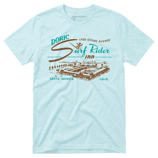 Doric Surf Rider Inn - Santa Monica, CA - Vintage Hotel - Unisex T-Shirt
