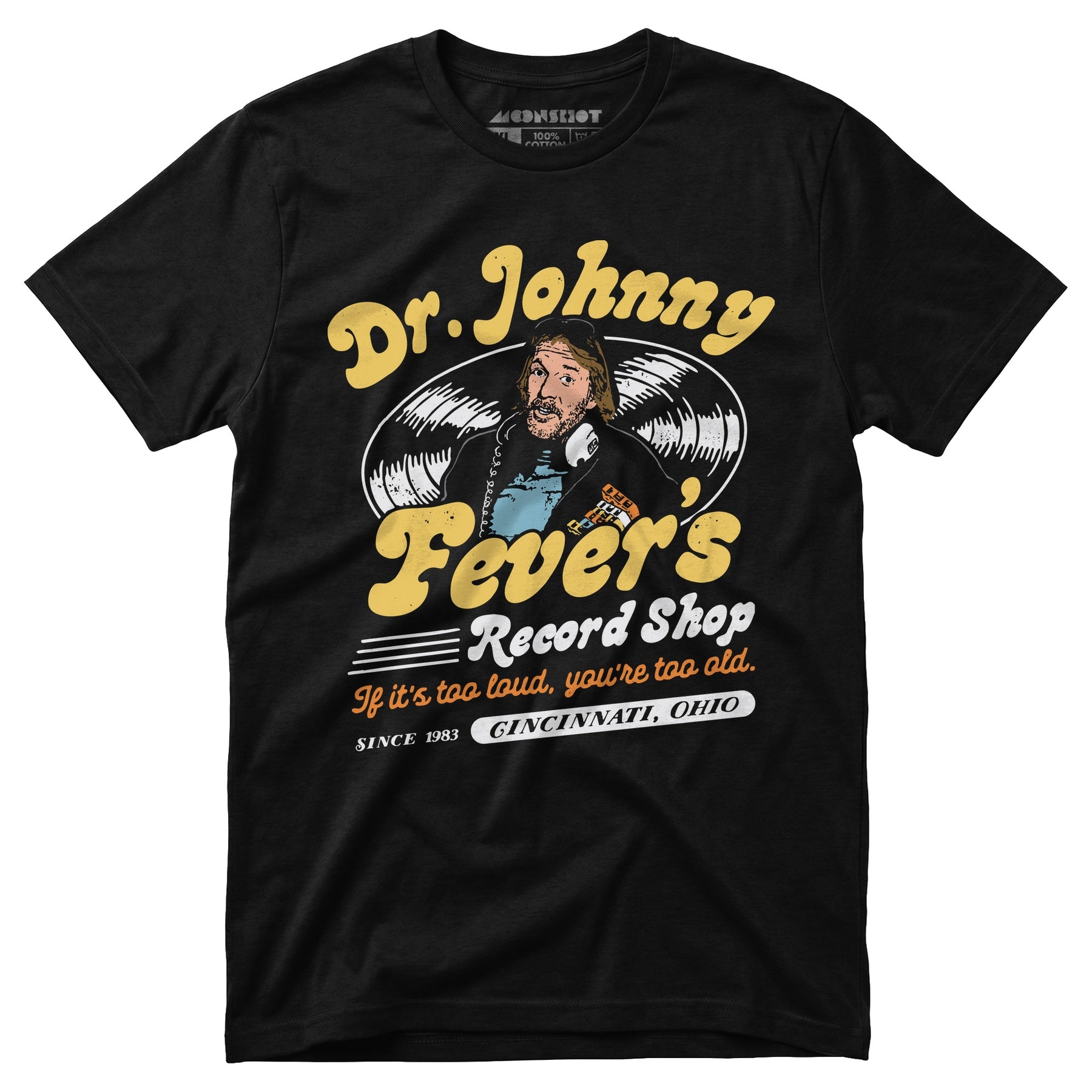 Dr. Johnny Fever's Record Shop - Unisex T-Shirt