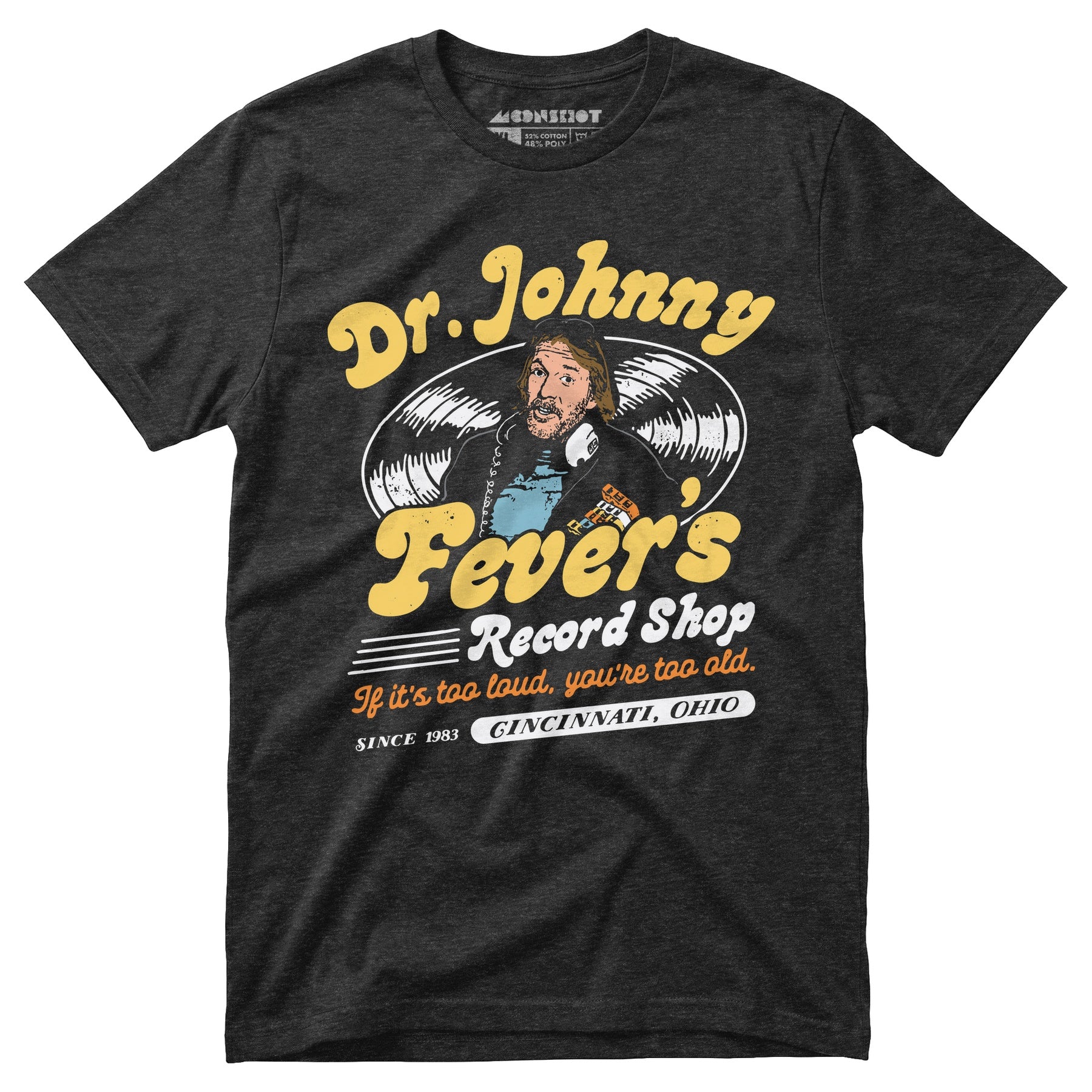 Dr. Johnny Fever's Record Shop - Unisex T-Shirt