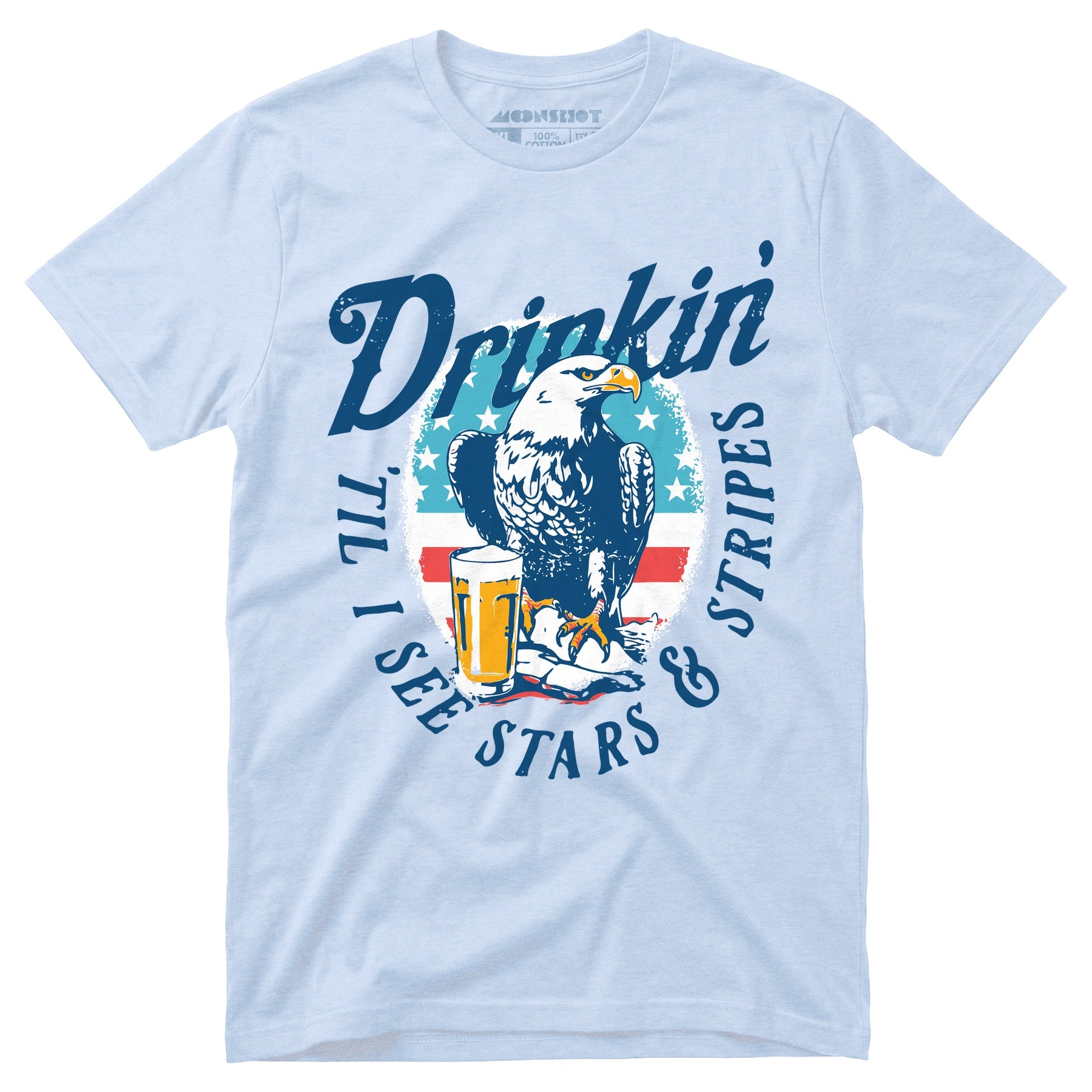 Drinkin' 'Til I See Stars & Stripes - Unisex T-Shirt