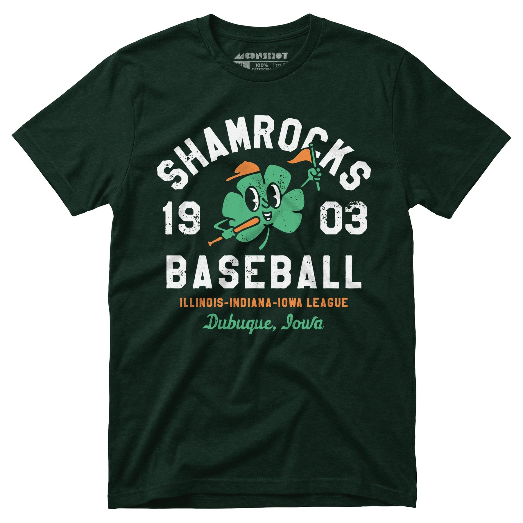 Dubuque Shamrocks - Iowa - Vintage Defunct Baseball Teams - Unisex T-Shirt