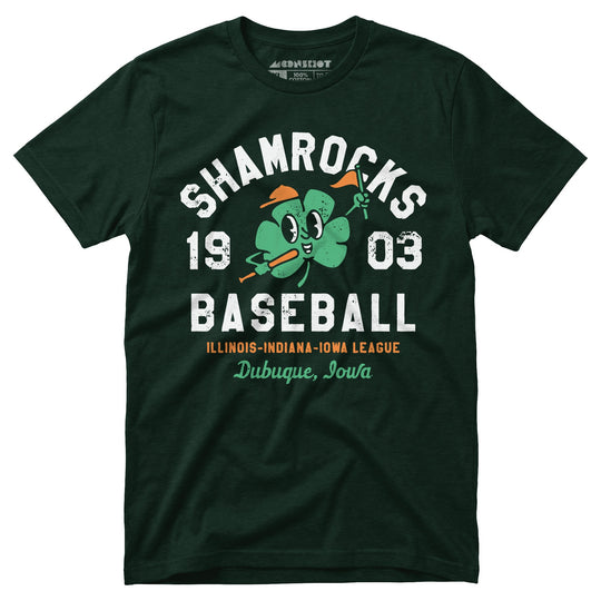 Dubuque Shamrocks - Iowa - Vintage Defunct Baseball Teams - Unisex T-Shirt