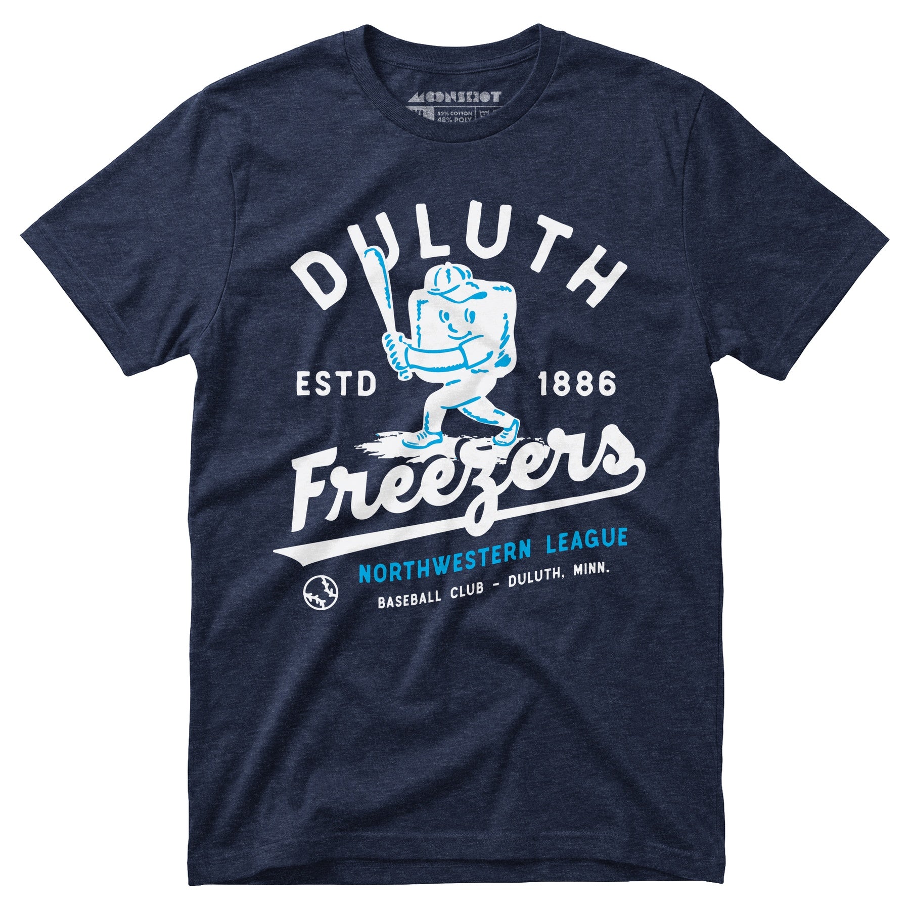 Duluth Freezers - Minnesota - Vintage Defunct Baseball Teams - Unisex T-Shirt