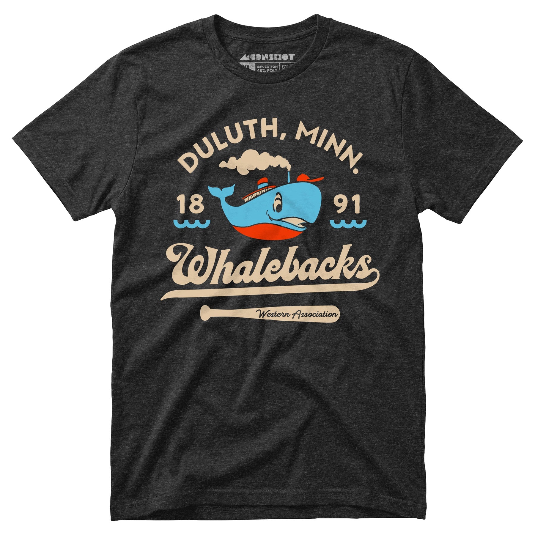 Duluth Whalebacks - Minnesota - Vintage Defunct Baseball Teams - Unisex T-Shirt