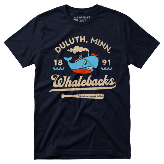 Duluth Whalebacks - Minnesota - Vintage Defunct Baseball Teams - Unisex T-Shirt
