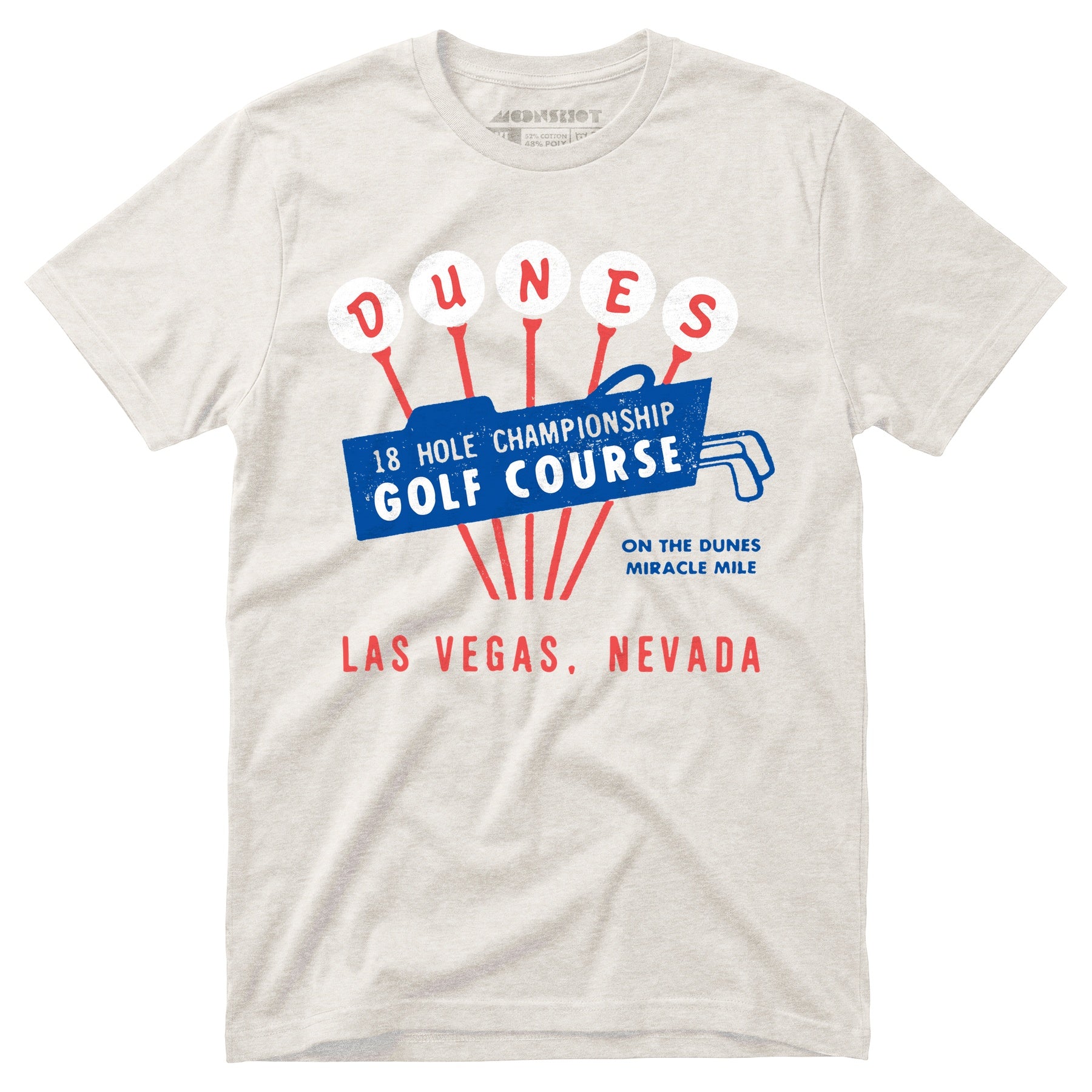 Dunes Golf Course - Vintage Las Vegas - Unisex T-Shirt