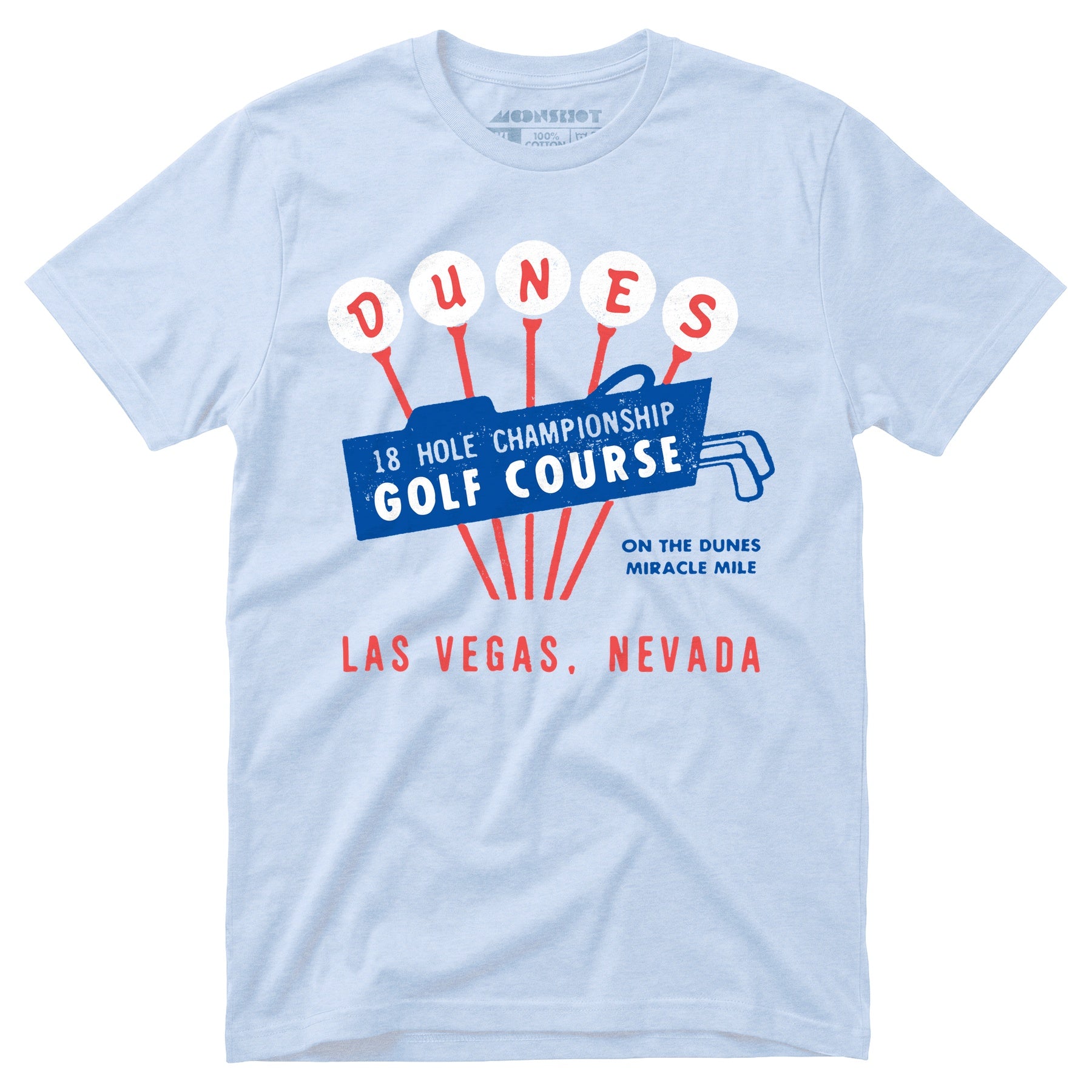 Dunes Golf Course - Vintage Las Vegas - Unisex T-Shirt