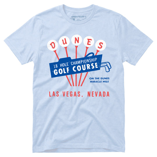 Dunes Golf Course - Vintage Las Vegas - Unisex T-Shirt