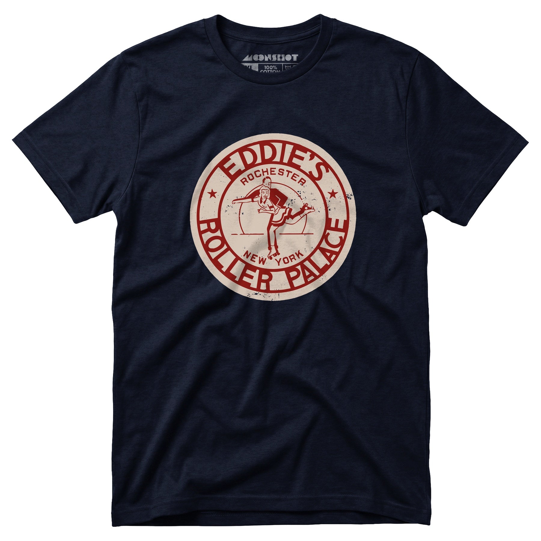 Eddie's Roller Palace - Rochester, NY - Vintage Roller Rink - Unisex T-Shirt
