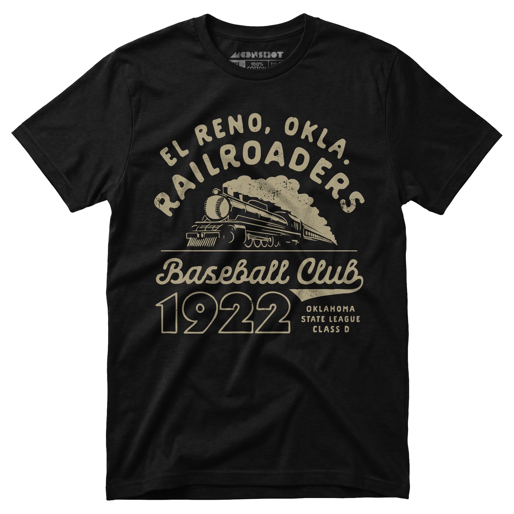 El Reno Railroaders - Oklahoma - Vintage Defunct Baseball Teams - Unisex T-Shirt